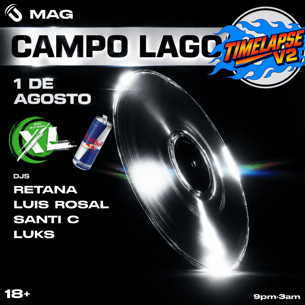 Time Lapse v2 flyer